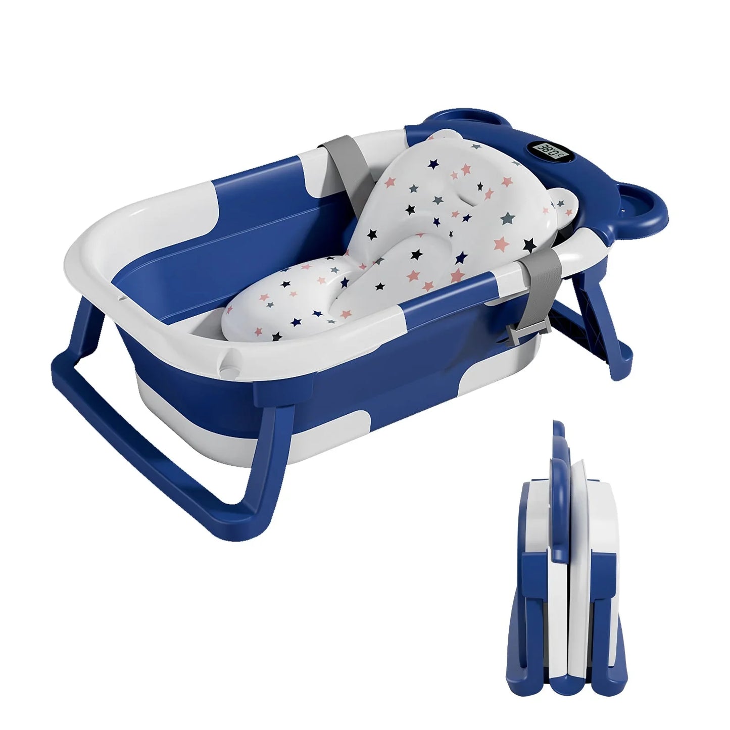 baignoire bébé avec coussin