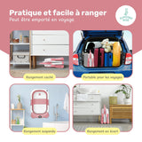 Baignoire bébé pliable compacte BEAR – Coussin & thermomètre inclus