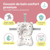 Baignoire bébé pliable compacte BEAR – Coussin & thermomètre inclus