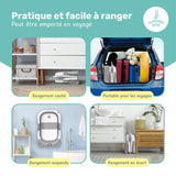 Baignoire bébé pliable compacte BEAR – Coussin & thermomètre inclus