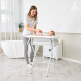 Baignoire bébé pliable avec support et kit de drainage