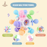 Ball multifonctions | Hochet, préhension et dentition - Jeu d'éveil