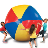 Giant inflatable beach ball