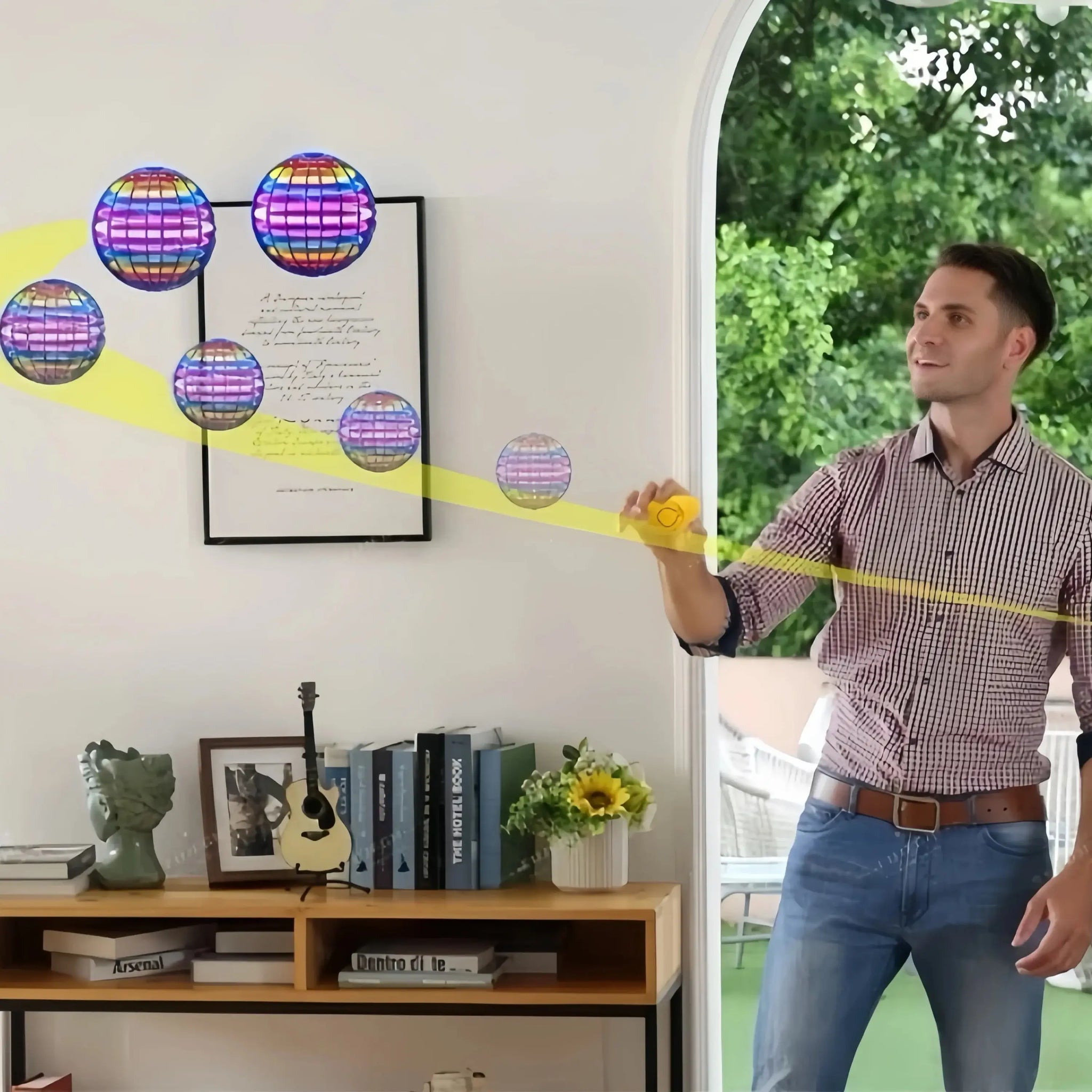 Luminous Boomerang Flying Ball