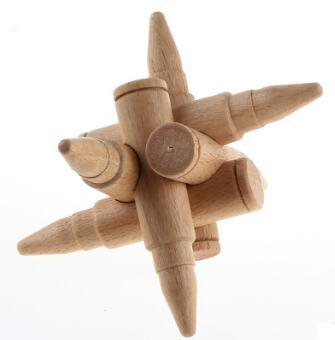 Casse-tête en Bois Balles en Bois