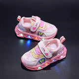 Light-up sneakers for girls
