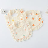 Lace Baby Bib - Pure Cotton