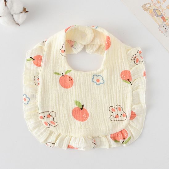 bavoir-bebe-en-dentelle-lapin-orange