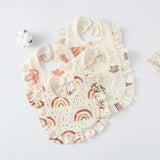 Lace Baby Bib - Pure Cotton