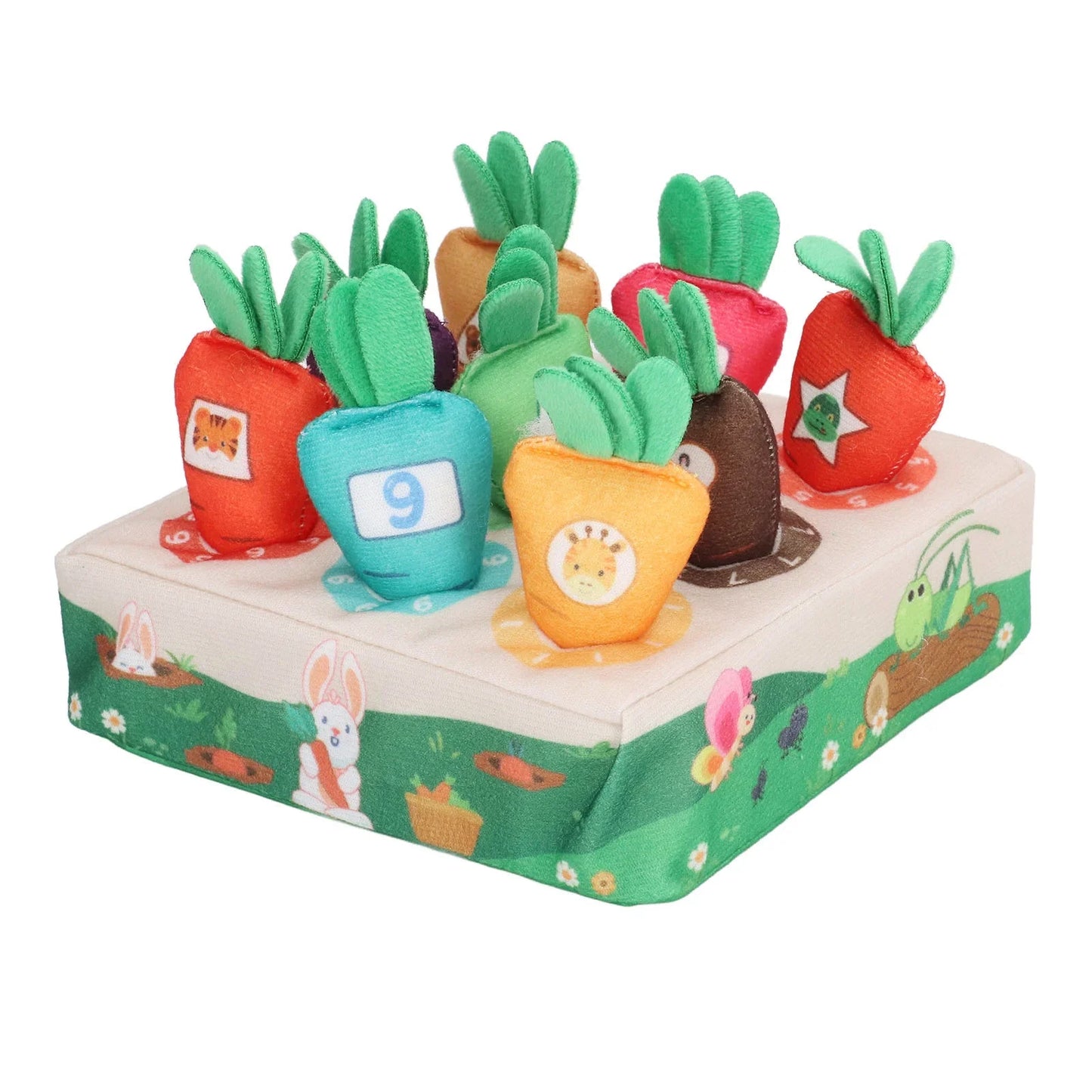 Jeu Montessori Bébé Récolte de Carottes