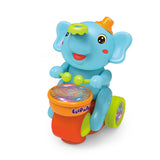 Giocattolo Elefante Musicale Spara Palline per Bambini