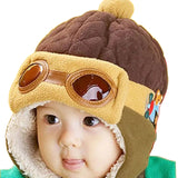 Le Petit Bonnet d'Aviateur en Coton | Style Pilote Vintage avec Rabats pour les Oreilles