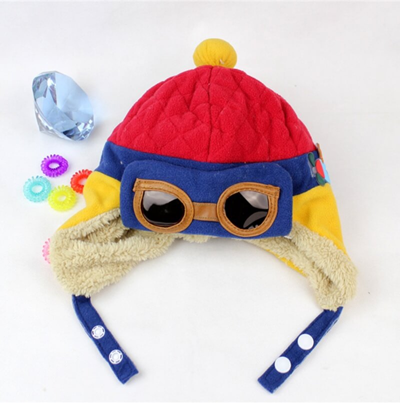 Le Petit Bonnet d'Aviateur en Coton | Style Pilote Vintage avec Rabats pour les Oreilles