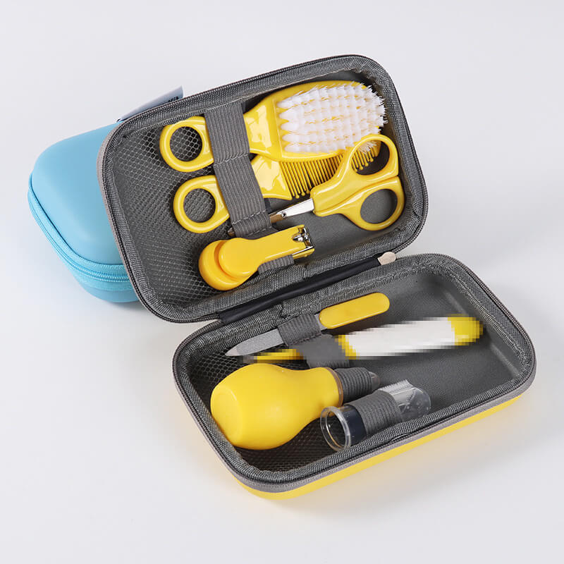 L'Essenziale del Set di Toelettatura per Neonato | Kit per la Cura del Bambino da 8 Pezzi