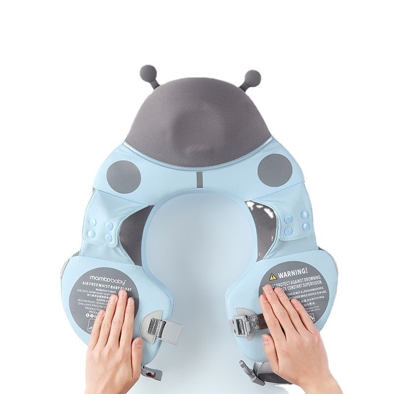 FloatBee™ Flotteur de Natation Bébé Sans Air avec Auvent (Non-Gonflable)