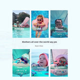 FloatBee™ Flotteur de Natation Bébé Sans Air avec Auvent (Non-Gonflable)
