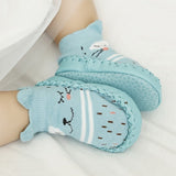 Chaussettes de Sol Bébé Cartoon GripKnit™ – Douces, Antidérapantes et Adorables