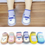 Chaussettes de Sol Bébé Cartoon GripKnit™ – Douces, Antidérapantes et Adorables