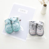 Chaussettes de Sol Bébé Cartoon GripKnit™ – Douces, Antidérapantes et Adorables