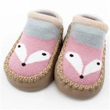 Chaussettes de Sol Bébé Cartoon GripKnit™ – Douces, Antidérapantes et Adorables