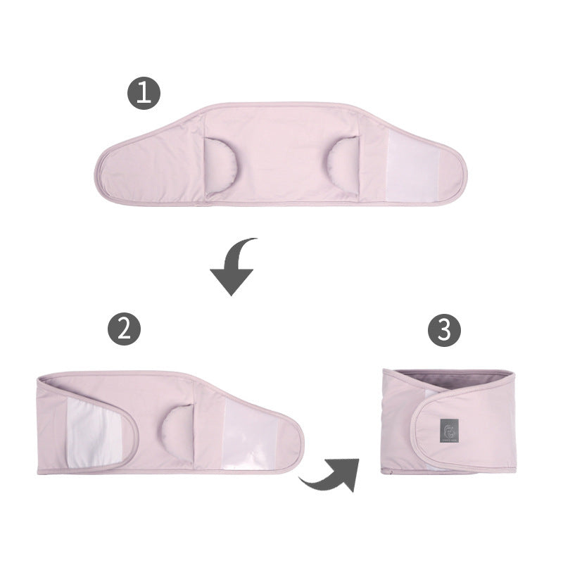 SwaddleGuard™ Adjustable Belly Swaddle – Anti-Punch Strap (0–6M)