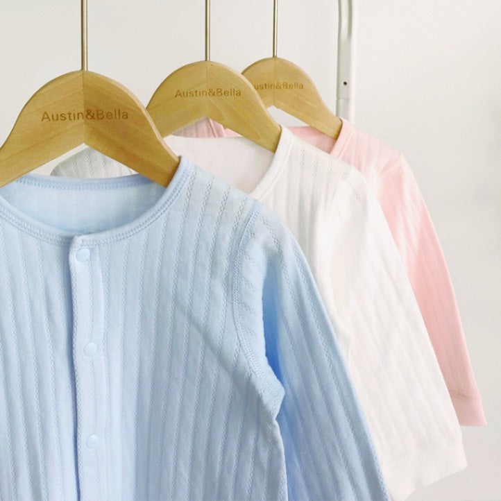 Pure Cloud Cotton Sleeper | Long-Sleeved Sleep & Play Jumpsuit