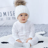 Pure Cloud Cotton Sleeper | Long-Sleeved Sleep & Play Jumpsuit