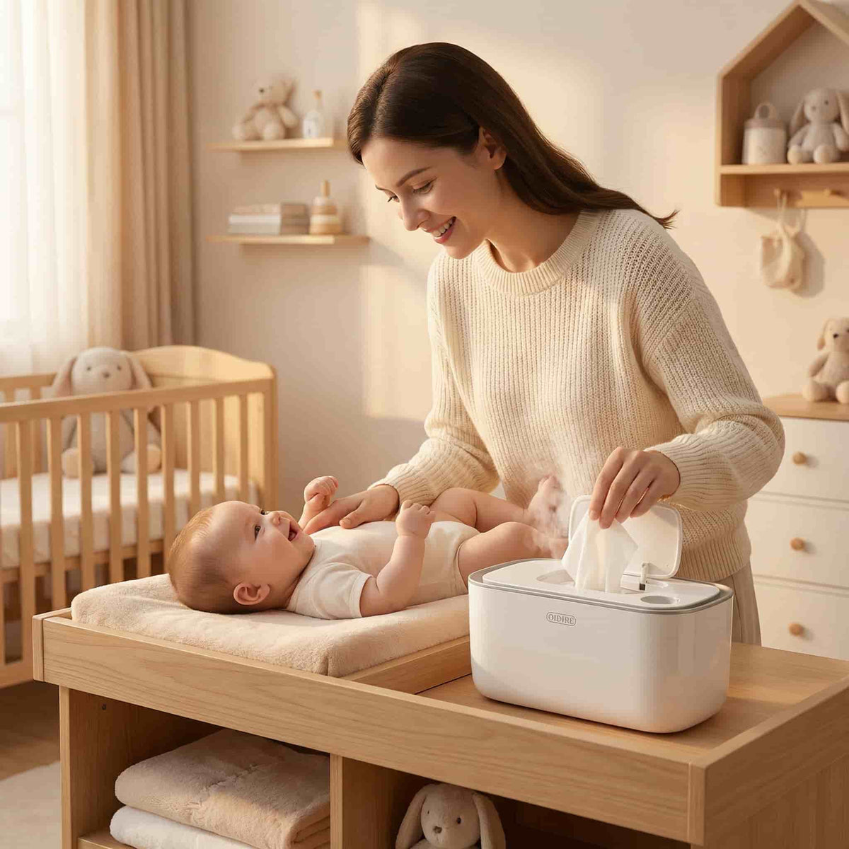 CozyCaress™ Smart Adjustable Wipe Warmer