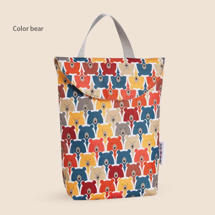 SnugTote™ Sac per pannolini impermeabile – Compatto, grazioso ed essenziale