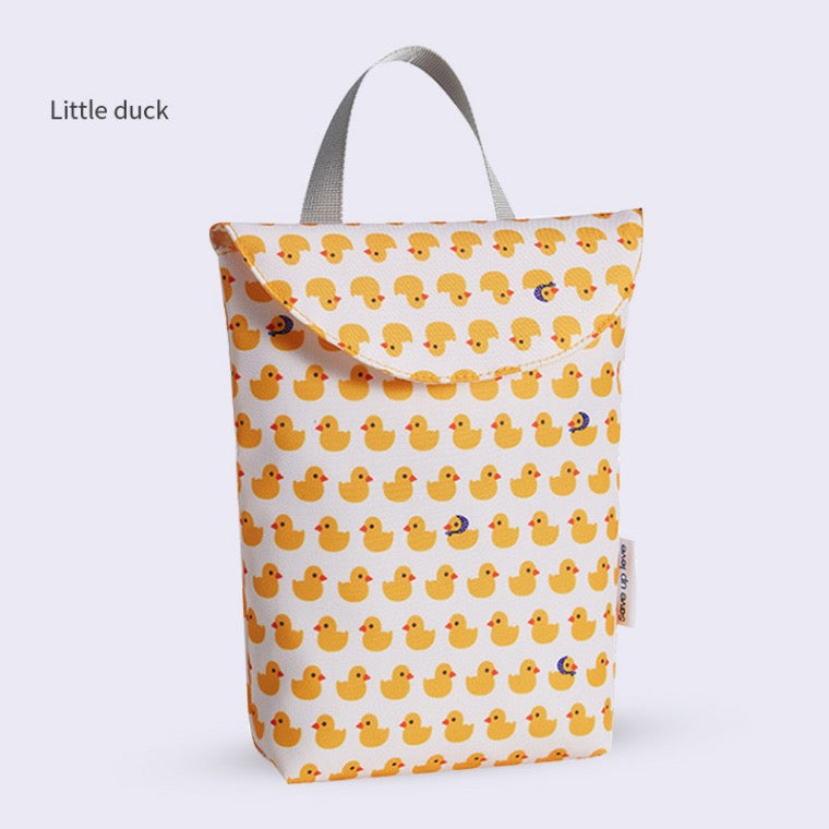 SnugTote™ Sac per pannolini impermeabile – Compatto, grazioso ed essenziale