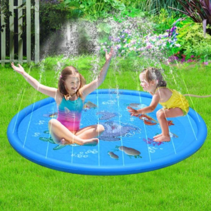 Tappeto da Gioco Acquatico AquaSplash™ per Bambini – Tappeto Spruzzo Autistico