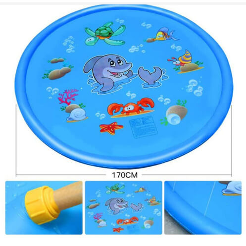 Tappeto da Gioco Acquatico AquaSplash™ per Bambini – Tappeto Spruzzo Autistico