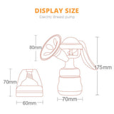 FlowEase™ Pompe à Sein Manuel Ergonomique (Sans BPA)