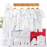 L'Ensemble Cadeau Ultime pour Nouveau-né | Boîte Essentiels 24 Pièces 100% Coton
