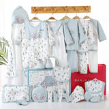 L'Ensemble Cadeau Ultime pour Nouveau-né | Boîte Essentiels 24 Pièces 100% Coton