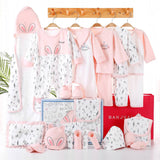 L'Ensemble Cadeau Ultime pour Nouveau-né | Boîte Essentiels 24 Pièces 100% Coton