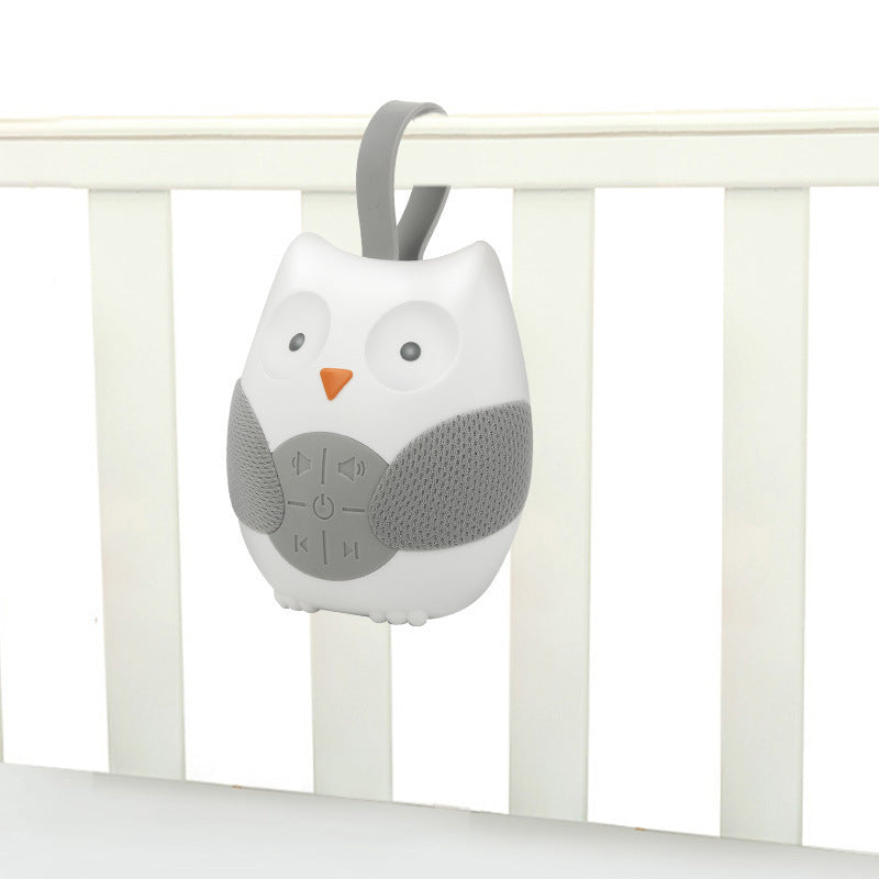 La Boîte à Musique Hibou Endormi pour Chevet | Apaiseur de Berceau Portable