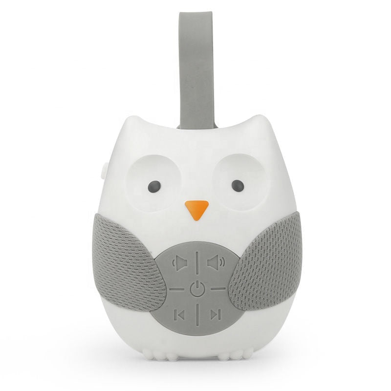 La Boîte à Musique Hibou Endormi pour Chevet | Apaiseur de Berceau Portable