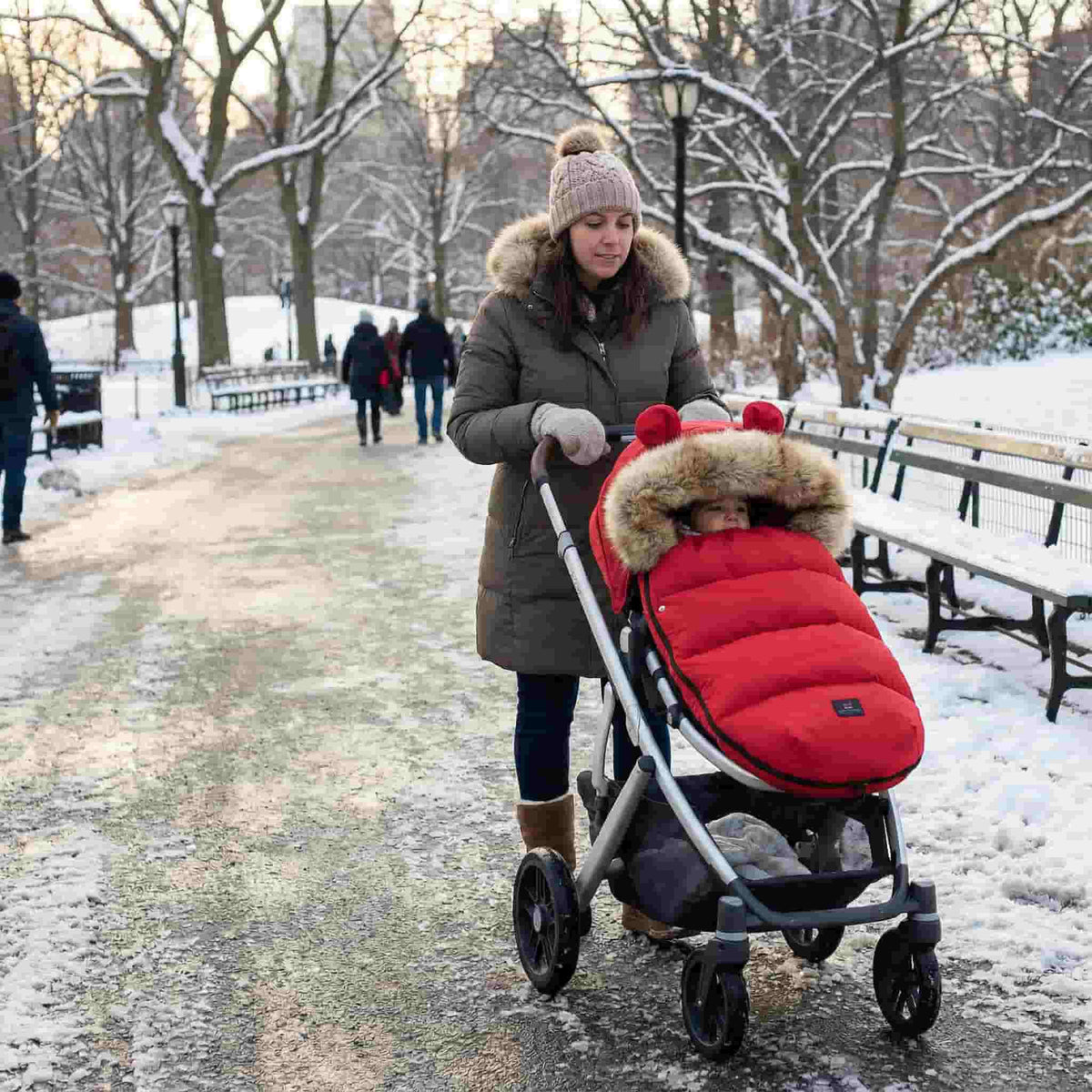 Cocon Nordique Hivernal pour Poussette