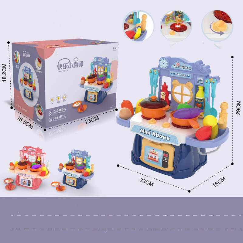 La Mini Cuisine du Petit Chef | Ensemble de Jeu Sensoriel Interactif