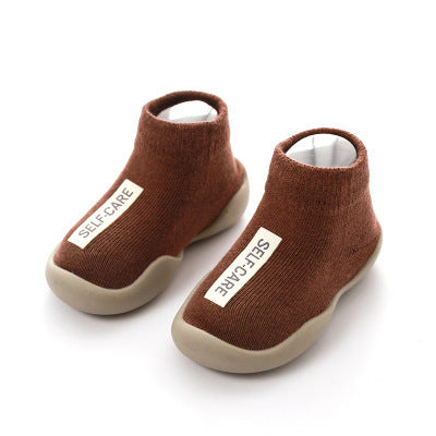 StepEase™ Cotton Baby Sock-Shoes – Soft, Breathable, and Non-Slip