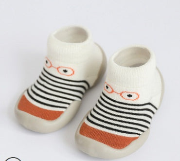 StepEase™ Cotton Baby Sock-Shoes – Soft, Breathable, and Non-Slip