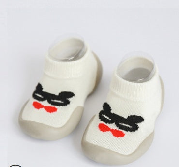 StepEase™ Cotton Baby Sock-Shoes – Soft, Breathable, and Non-Slip