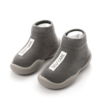 StepEase™ Cotton Baby Sock-Shoes – Soft, Breathable, and Non-Slip
