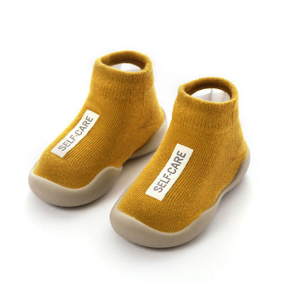 StepEase™ Cotton Baby Sock-Shoes – Soft, Breathable, and Non-Slip