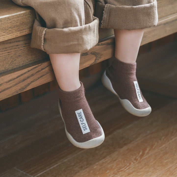 StepEase™ Cotton Baby Sock-Shoes – Soft, Breathable, and Non-Slip