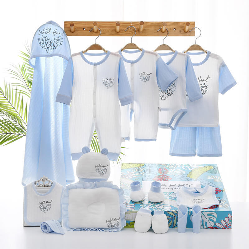 L'ensemble cadeau nouveau-né Summer Breeze | Coton respirant ultra-fin