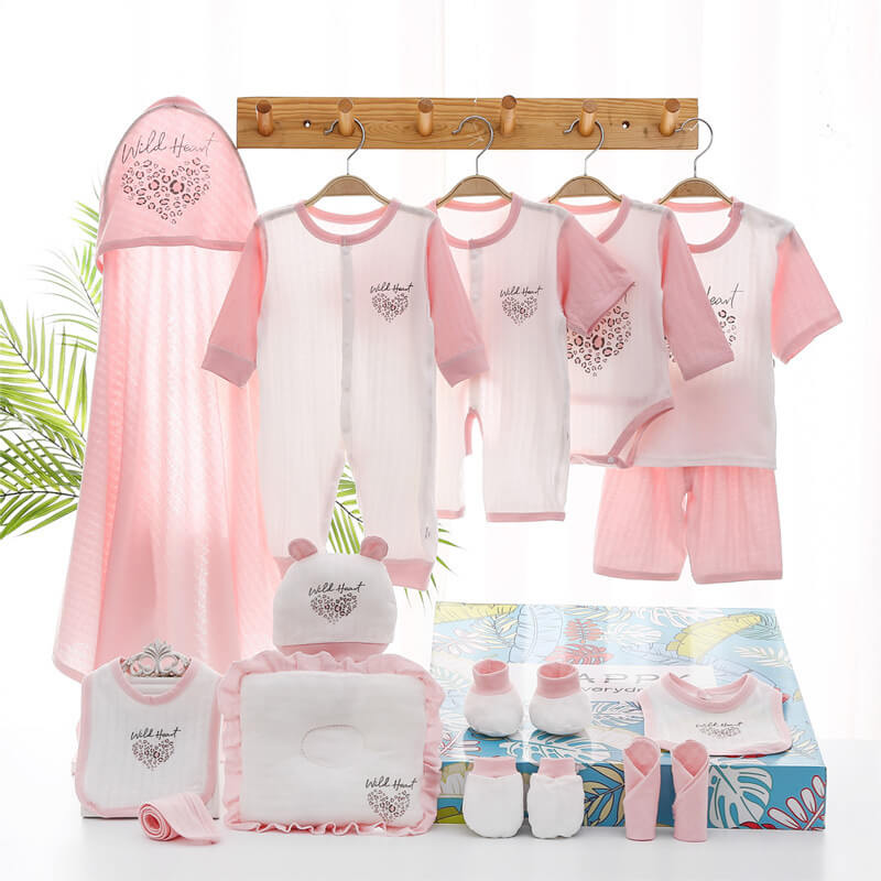 L'ensemble cadeau nouveau-né Summer Breeze | Coton respirant ultra-fin