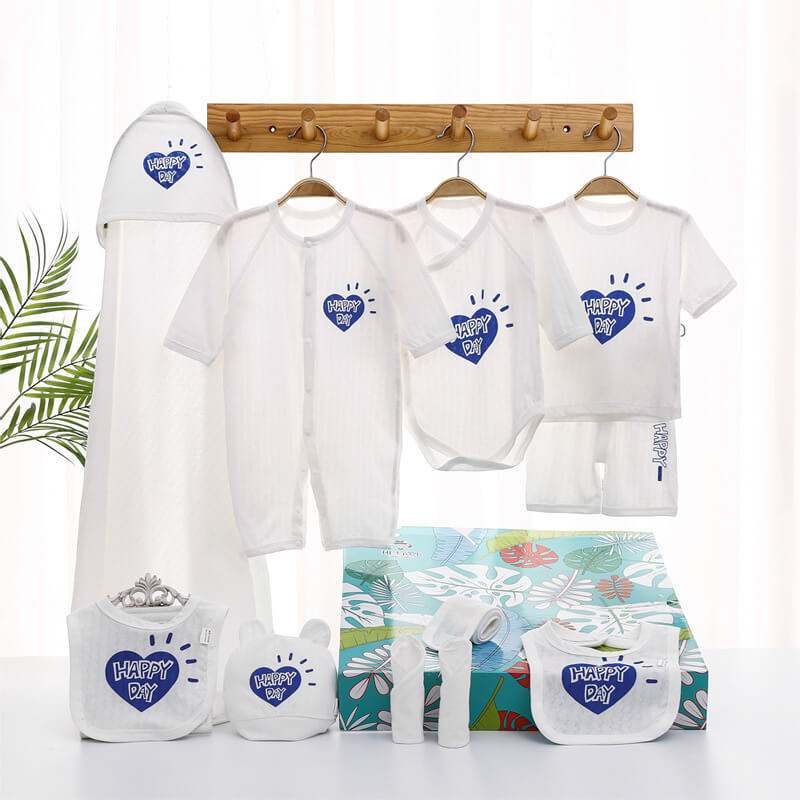 L'ensemble cadeau nouveau-né Summer Breeze | Coton respirant ultra-fin