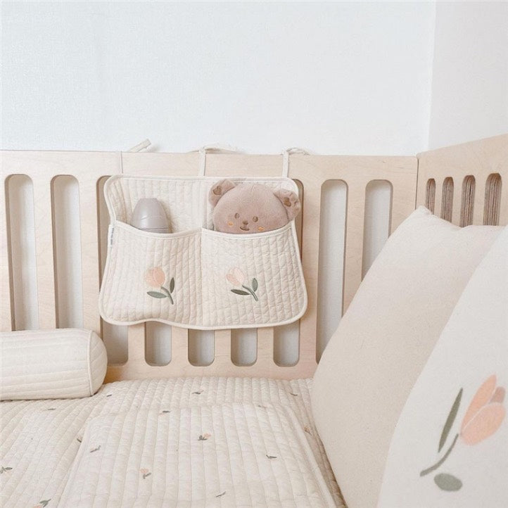 NordicNook™ Organizer per asilo nido trapuntato (cotone biologico)
